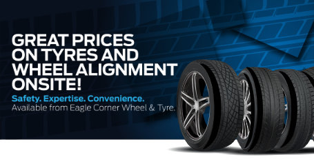 Eagle Wheel & Tyre keeps you safe with wheel balancing and tyre fitment